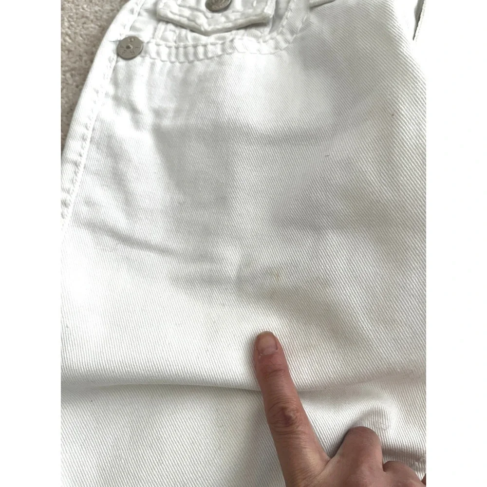 True Religion Men's Ricky Super T Denim White Jeans Made in USA 32x31
